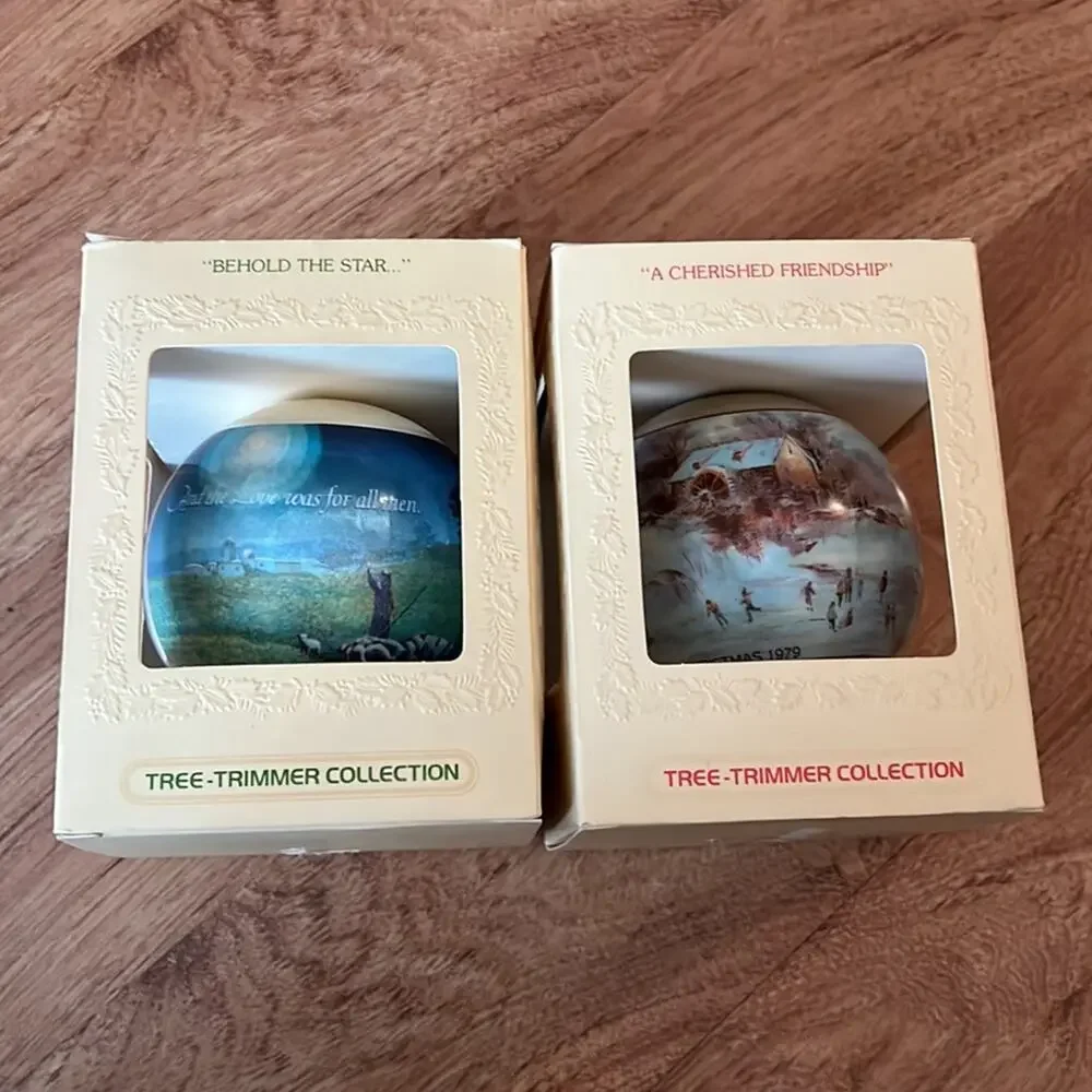 Hallmark Tree-Trimmer Collection Vintage 1979 Ornaments